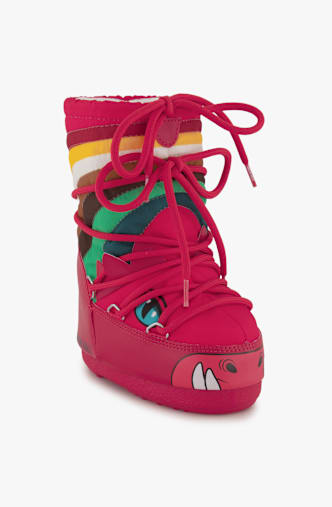 Moon Boot Icon Dino boot enfants Rouge