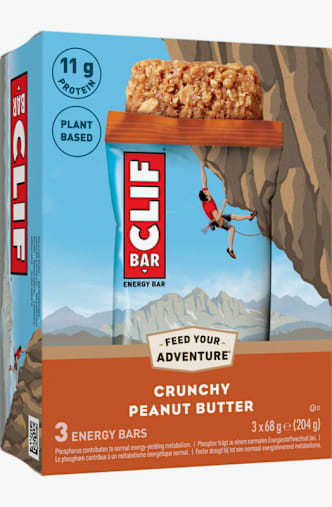 Clif Bar Crunchy Peanut Butter 3 x 68 g Sportriegel Braun