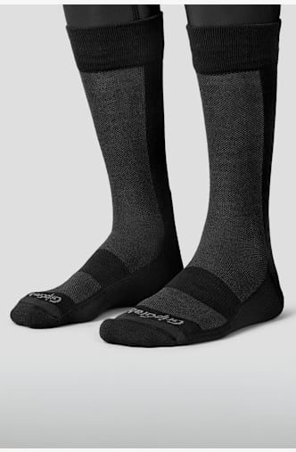 GripGrab Alpine Merino High Cut Winter 38-47 calze da bici Nero