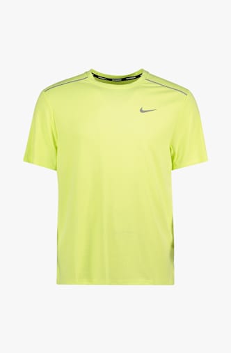 Nike Miler Dri-FIT UV T-Shirt uomo Giallo