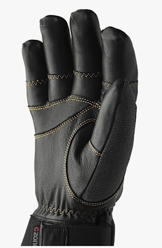 Hestra CZone Couloir 5 Finger guanto da sci uomo Antracite