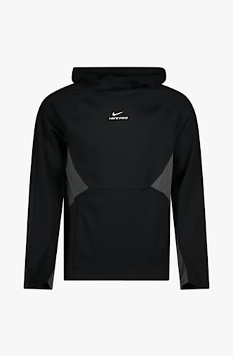 Nike Pro Training Dri-FIT Herren Longsleeve Schwarz