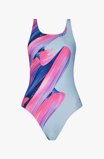 speedo Placement Printed Powerback maillot de bain femmes Couleur Non Définie