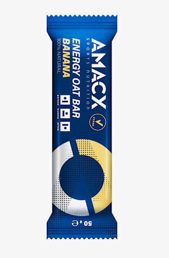 AMACX 12-Pack Energy Oat Banana Sportriegel Blau