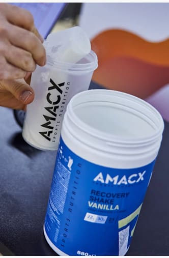 AMACX Recovery Shake Vanilla 880 g preparato proteico Blu