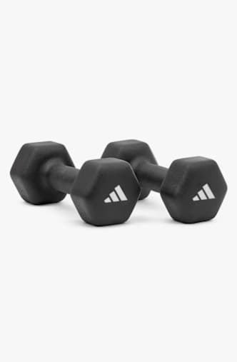 adidas 2 x 5 kg Hantel Set Schwarz