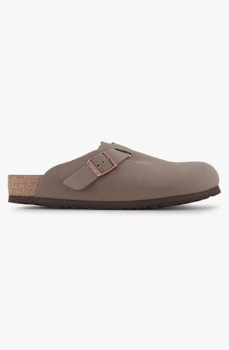 Birkenstock Boston TEX Herren Slipper Braun