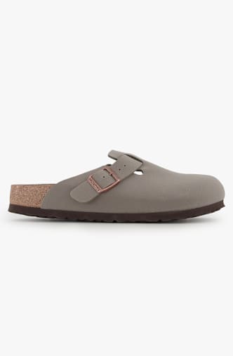 Birkenstock Boston TEX Damen Slipper Grau