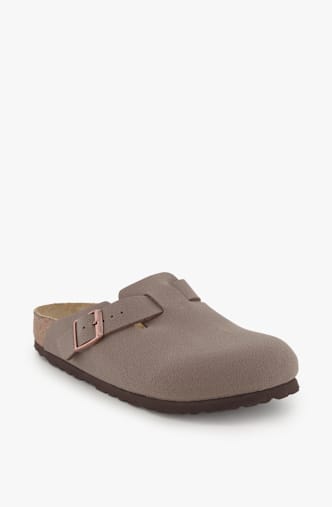 Birkenstock Boston TEX Damen Slipper Braun