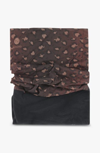 46 NORD Fleece Neckwarmer Braun