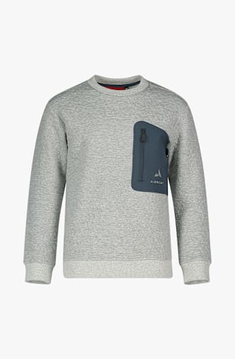 ALBRIGHT Parsenn midlayer bambino Grigio