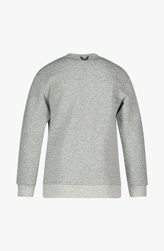 ALBRIGHT Parsenn midlayer bambino Grigio