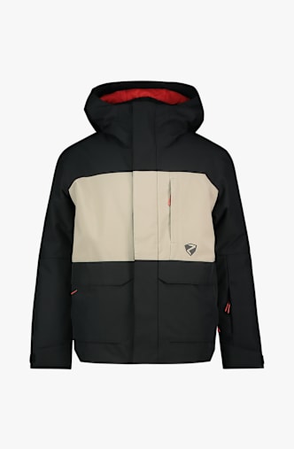 ziener ALIM-Z veste de ski garçons Gris