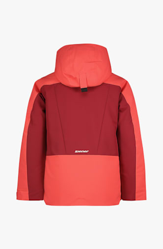 ziener ARNU-Z veste de ski enfants Rouge