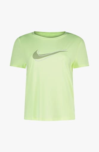 Nike One Swoosh t-shirt donna Giallo