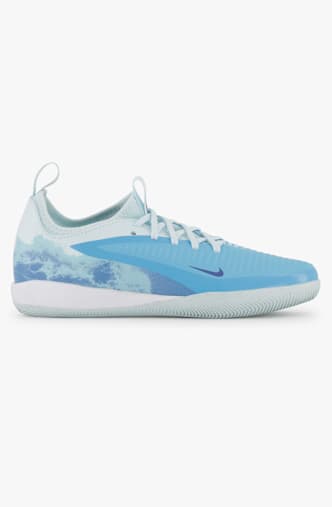Nike Phantom 6 Low Academy Erling Haaland IC Kinder Fussballschuh Blau