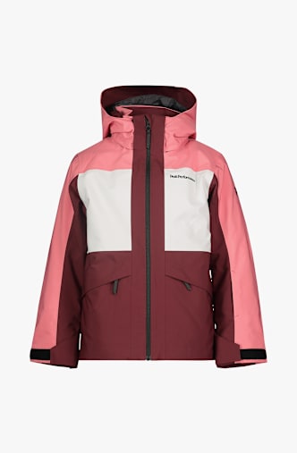 PEAK PERFORMANCE Gravity HIPE® 2L Insulated Kinder Skijacke Bordeaux