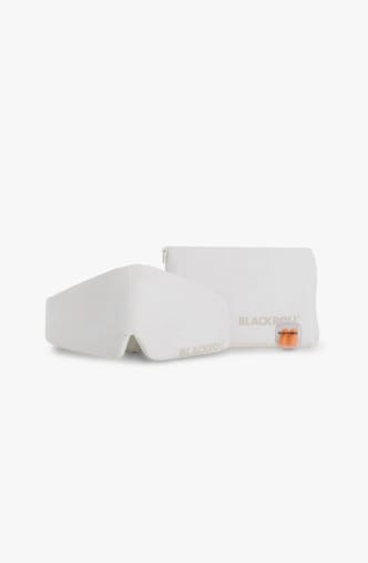 BLACKROLL Premium Comfort masque de sommeil Blanc