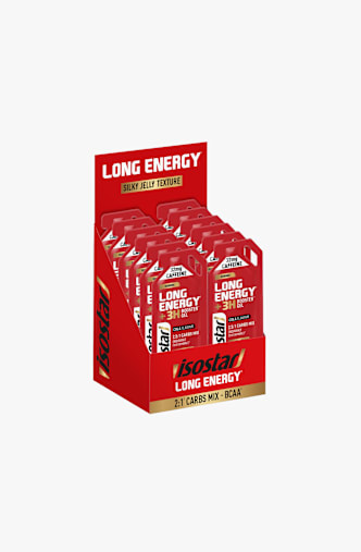 Isostar Long Cola Boost 12 x 40 g Energy Gel Rot