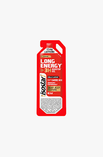 Isostar Long Cola Boost 12 x 40 g Energy Gel Rot