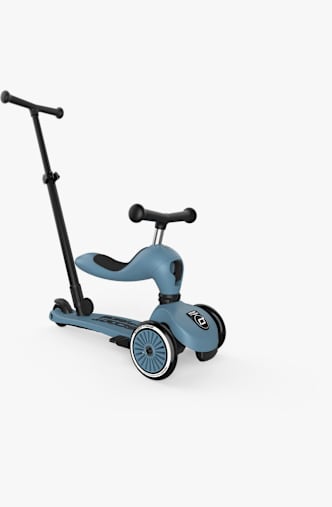 Scoot & Ride Highwaykick 1 Push and Go Kinder Scooter Blau