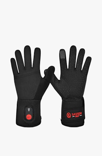 Savior Lightning Liner guanti riscaldanti Nero