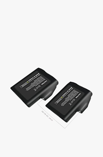 Savior 2-Pack 3000mAh batteria Nero