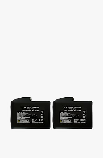 Savior 2-Pack 3000mAh Akku Schwarz