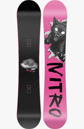 Nitro Fate Pro snowboard donna 26/27 Nero