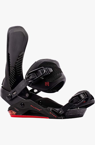 Nitro Phantom+ Snowboardbindung Schwarz