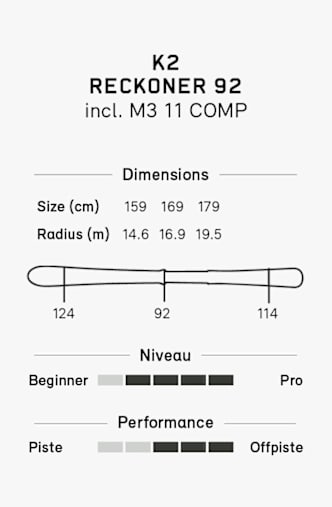 K2 Reckoner 92 set sci 26/27 Arancia