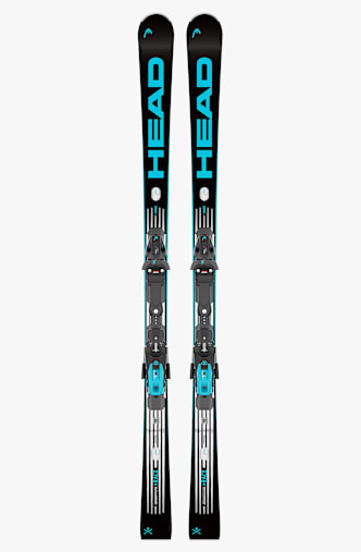HEAD Worldcup Rebels e-Race Ski Set 26/27 Schwarz