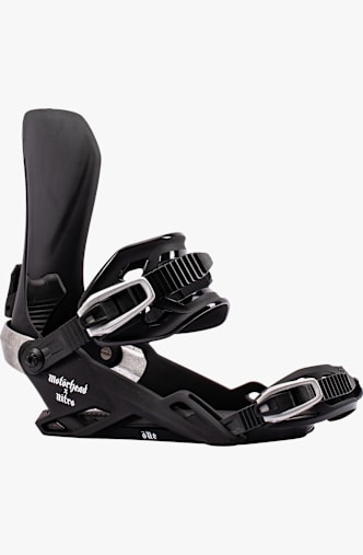 Nitro One Snowboardbindung Schwarz