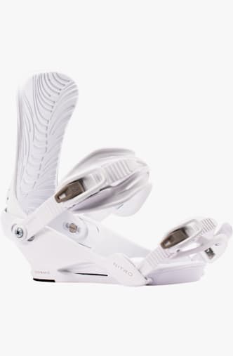 Nitro Cosmic attachi da snowboard donna Bianco