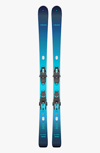 HEAD Super Joy Damen Ski Set 26/27 Blau
