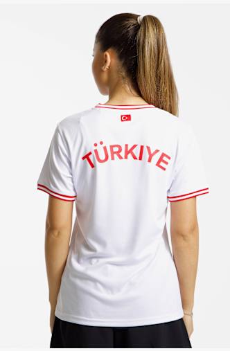 POWERZONE Turchia Fan t-shirt donna Bianco