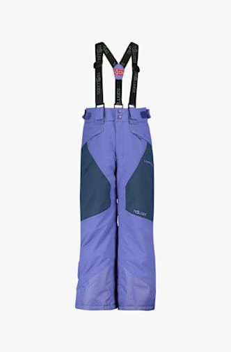Trollkids Kongsberg pantaloni da sci bambina Viola