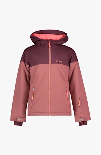 Trollkids Hallingdal veste de ski filles Rose