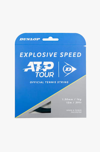 Dunlop Explosive Speed- 16G corda da tennis Nero