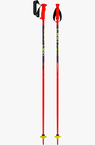 LEKI Racing bastone da sci bambini Rosso