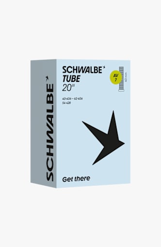 Schwalbe Schlauch AV7 20" 40/62-406 Autoventil 40mm Blau