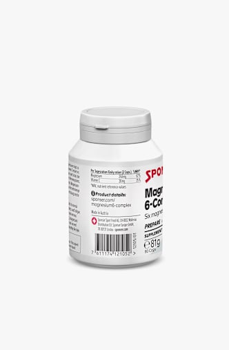 Sponser Magnesium 6-Complex 80 capsule Bianco