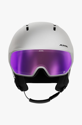 ALPINA Vizzard Q Mips Skihelm Weiss