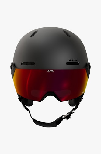 ALPINA Zupo 2 Visor Q-Lite casco da sci bambini Nero
