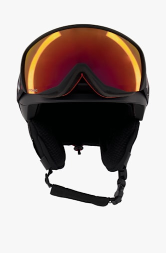 ATOMIC Revent Combo casco da sci + occhiali bambini Nero