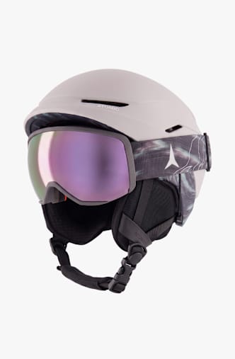 ATOMIC Revent Combo casco da sci + occhiali bambini Bianco