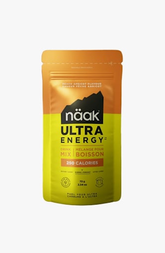 näak Ultra Energy™ Peach Apricot 12 x 72 g Getränkepulver Orange