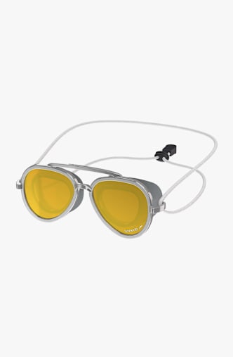 speedo Sunny G Mariner Mirrored occhialini da nuoto bambini Oro