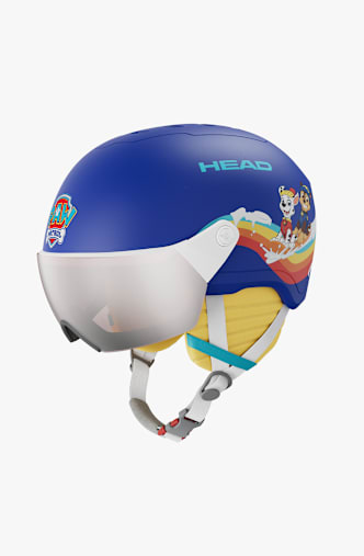 HEAD Yuki Visor Paw casco da sci bambini Blu