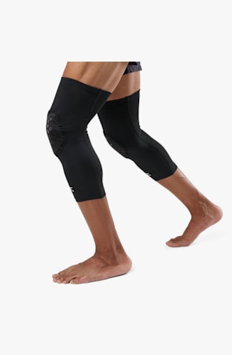 Mc David 2-Pack HEX Viz Kniebandage Schwarz